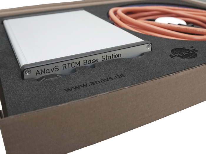 ANavS RTCM base station delivery package
